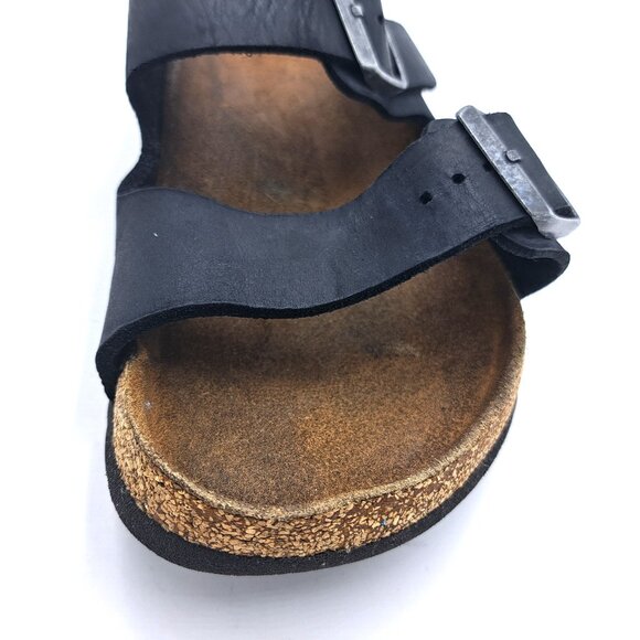 Birkenstock  Arizona Sfb Black Oil - Size 12 - Picture 5 of 14